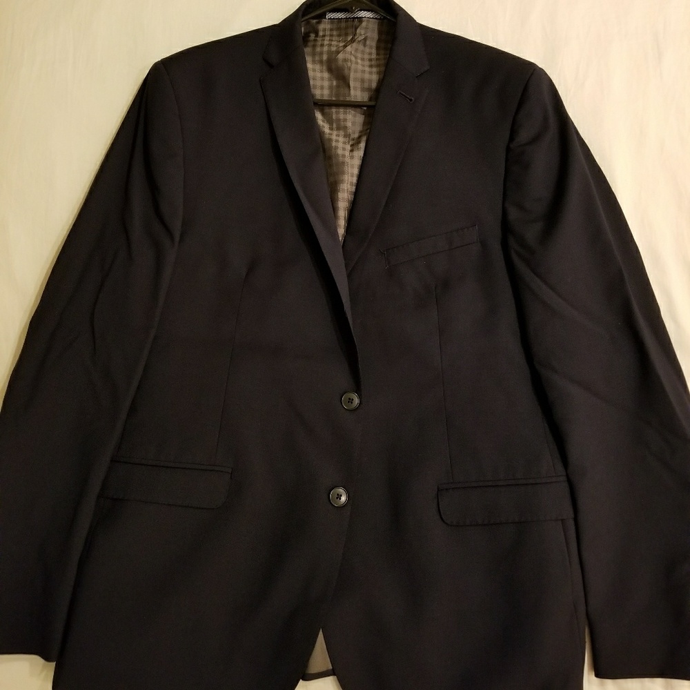 Ben Sherman navy blue suit